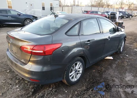 2016 Ford Focus Se z USA, uszkodzony, nr VIN 1FADP3F26GL350805